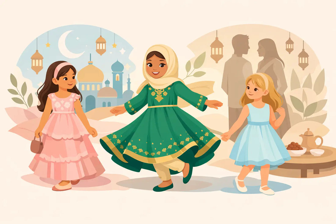 Girls Eid Dresses for Every Family Plan