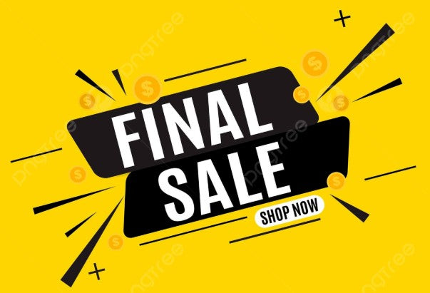 Final Sale Items - No Return
