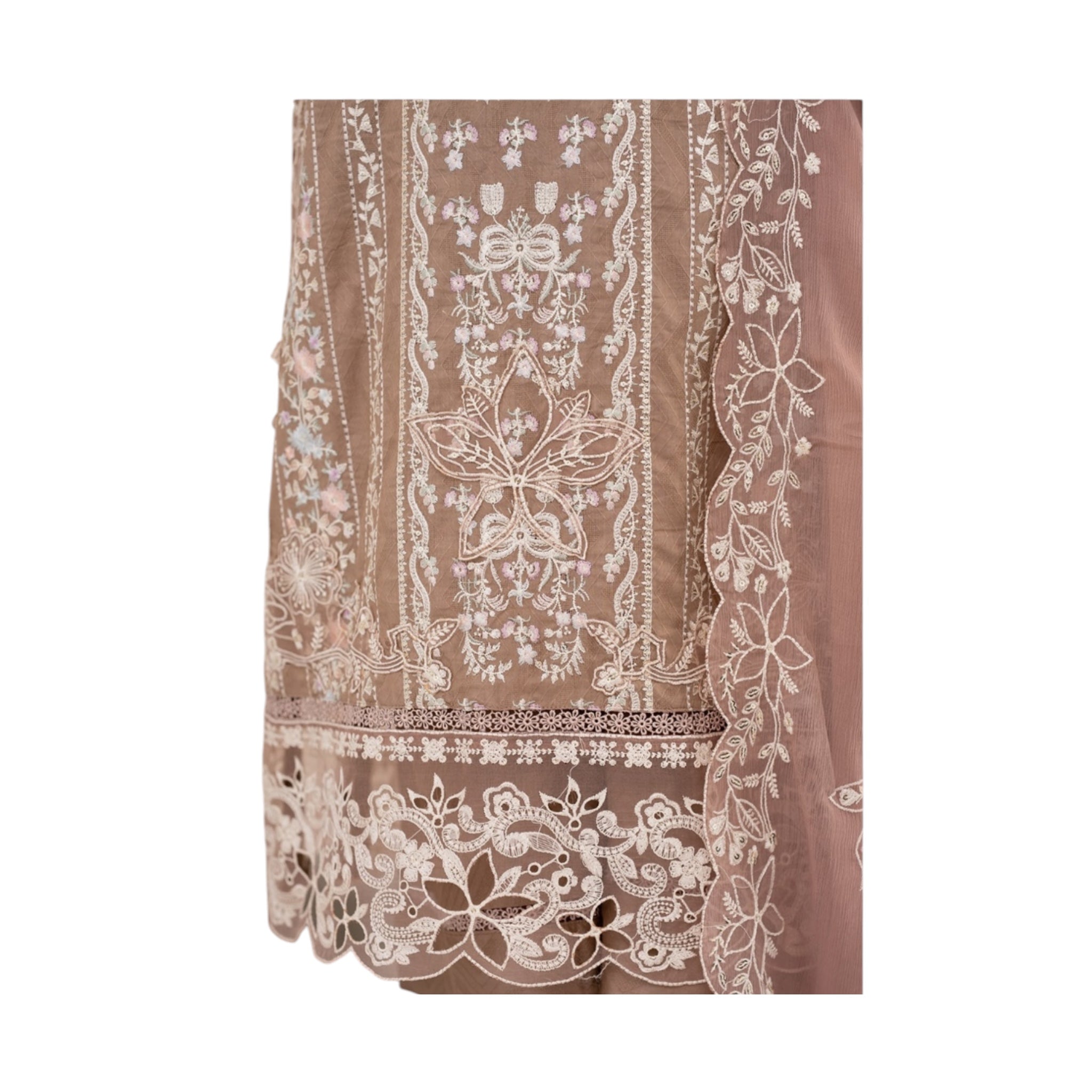 3 Piece Stitched Lawn Suit Zayba Collection (BN1126)