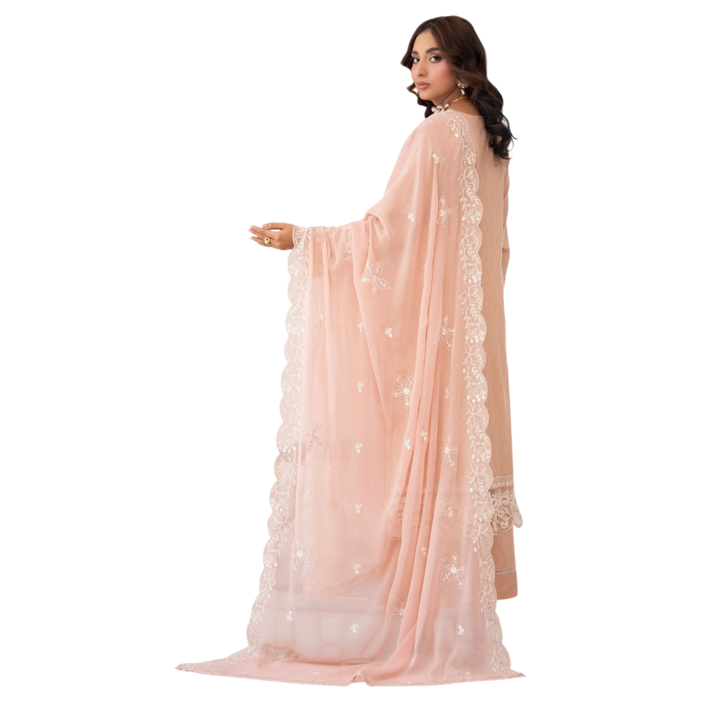 3 Piece Stitched Lawn Suit Zayba Collection (BN1125)