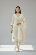 3 Piece Stitched Cotton Outfit (D11)
