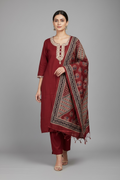 3 Piece Stitched Cotton Outfit (D28)