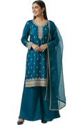 3 Piece Stitched Partywear Suit (X49B)