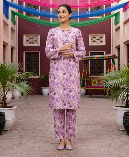 2 Piece Stitched Lawn Suit by Tawakkal (D4237)