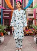 2 Piece Stitched Lawn Suit by Tawakkal (D4245)