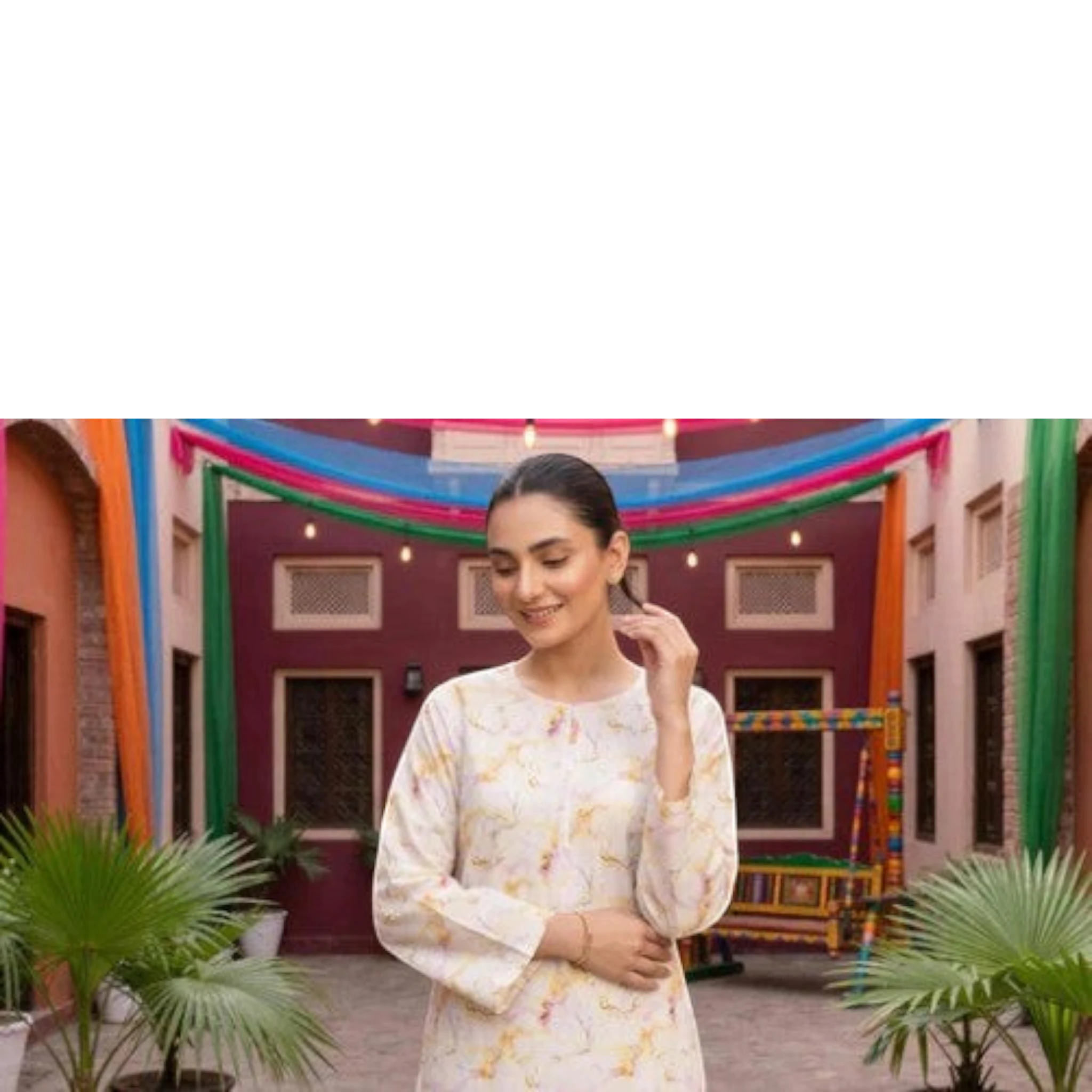 2 Piece Stitched Lawn Suit by Tawakkal (D4247)