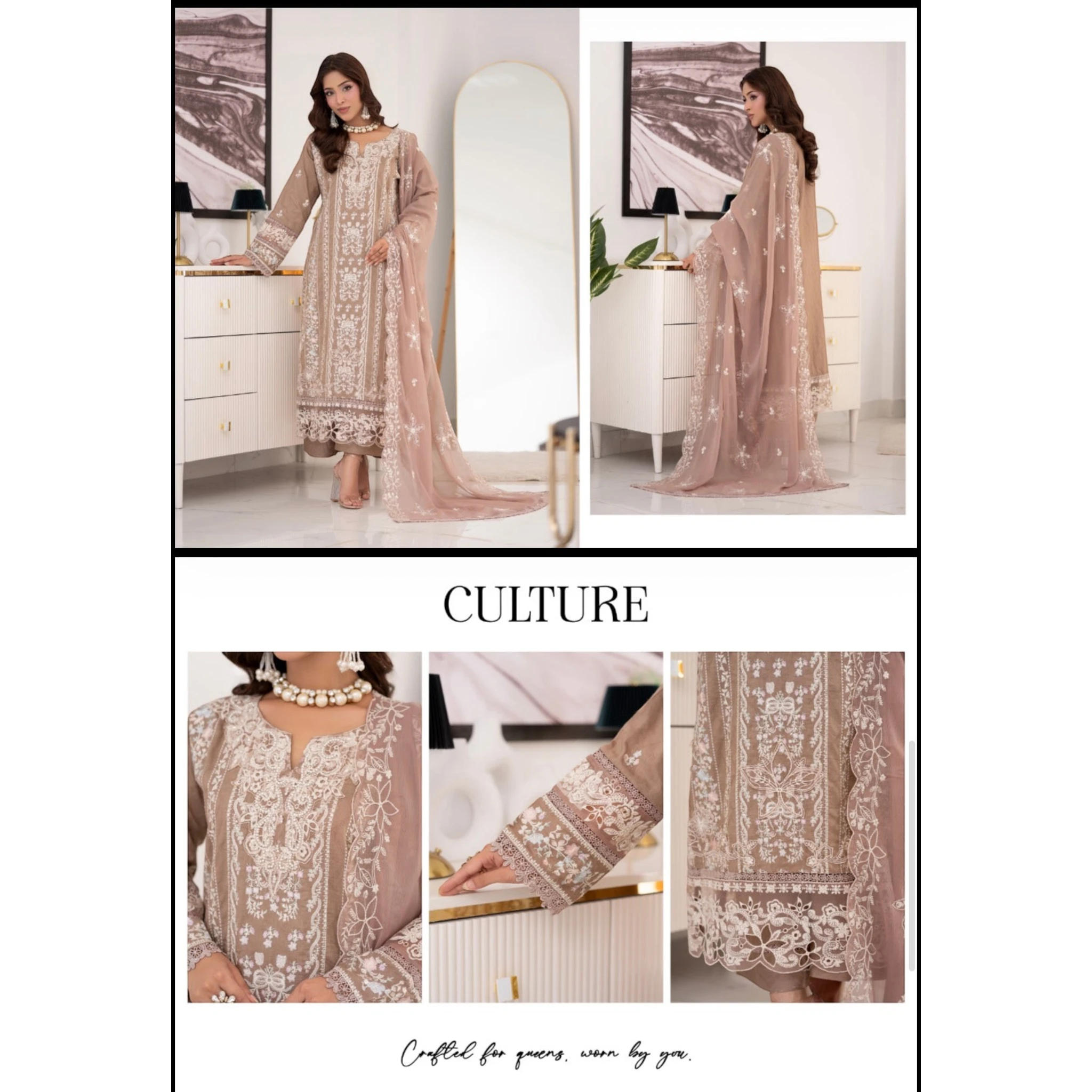 3 Piece Stitched Lawn Suit Zayba Collection (BN1126)