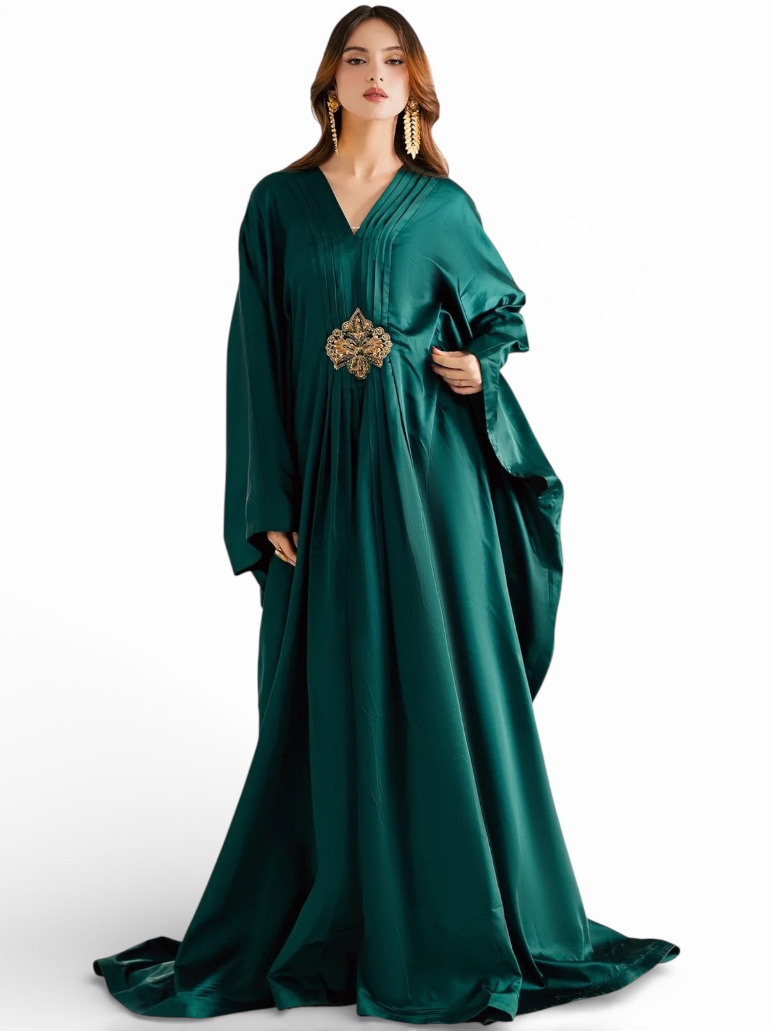 Vanya Original 1 Piece Abaya Emerald Green