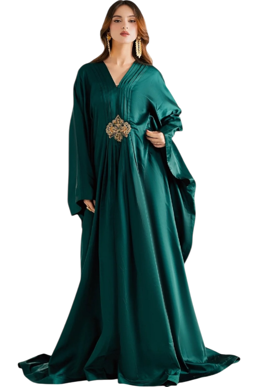 Vanya Original 1 Piece Abaya Emerald Green