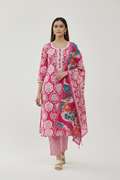3 Piece Stitched Cotton Outfit (D9)