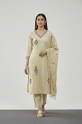 3 Piece Stitched Cotton Outfit (D12)