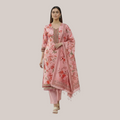 3 Piece Stitched Lawn Suit - Designer Inspired by Al Karam (AK02)