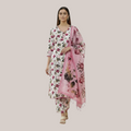 3 Piece Stitched Lawn Suit - Designer Inspired by Al Karam (AK03)
