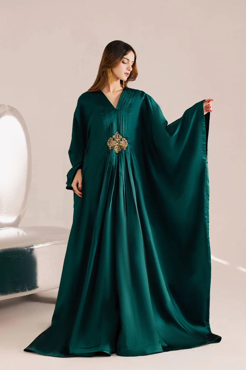 Vanya Original 1 Piece Abaya Emerald Green