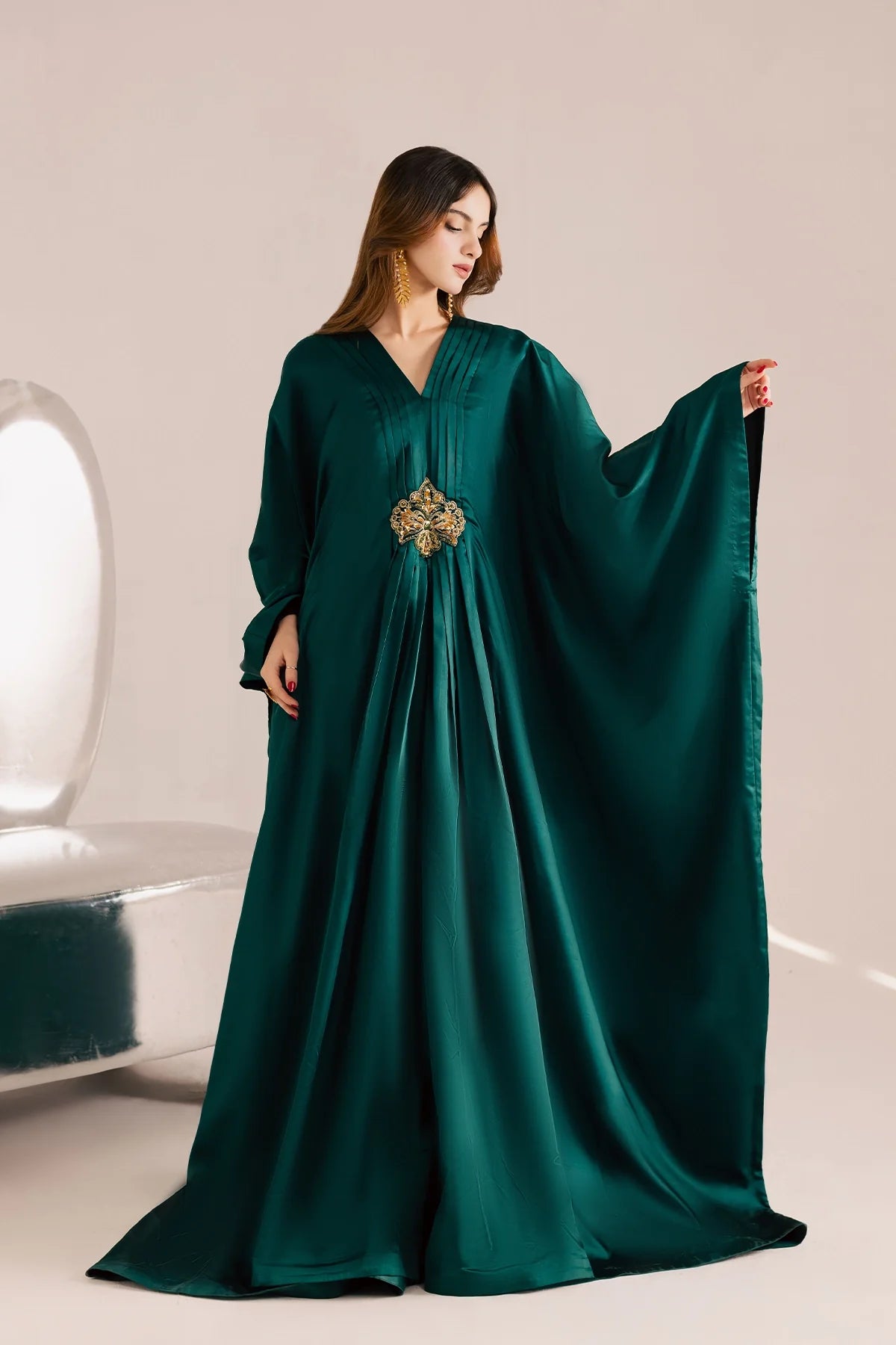 Vanya Original 1 Piece Abaya Emerald Green