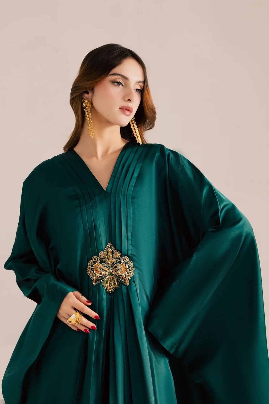 Vanya Original 1 Piece Abaya Emerald Green