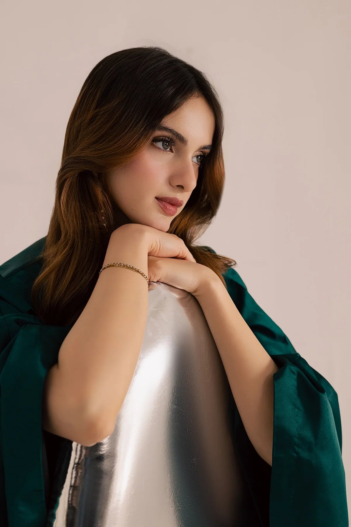 Vanya Original 1 Piece Abaya Emerald Green