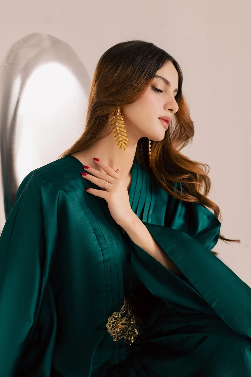 Vanya Original 1 Piece Abaya Emerald Green