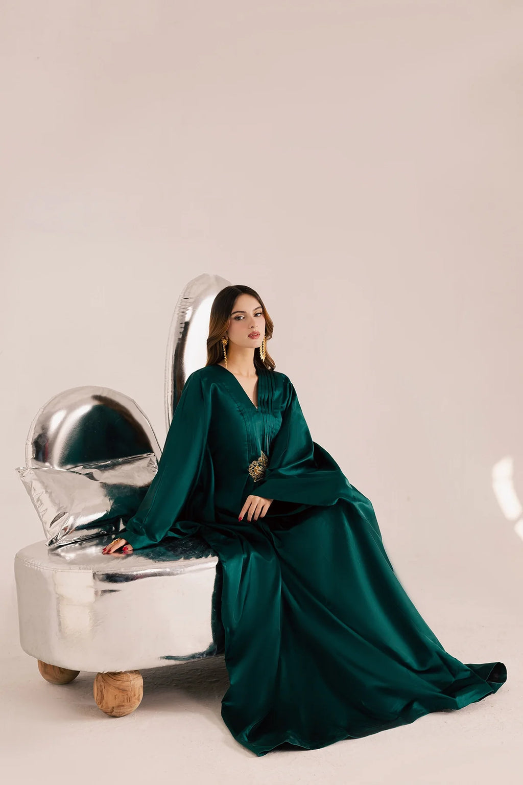 Vanya Original 1 Piece Abaya Emerald Green