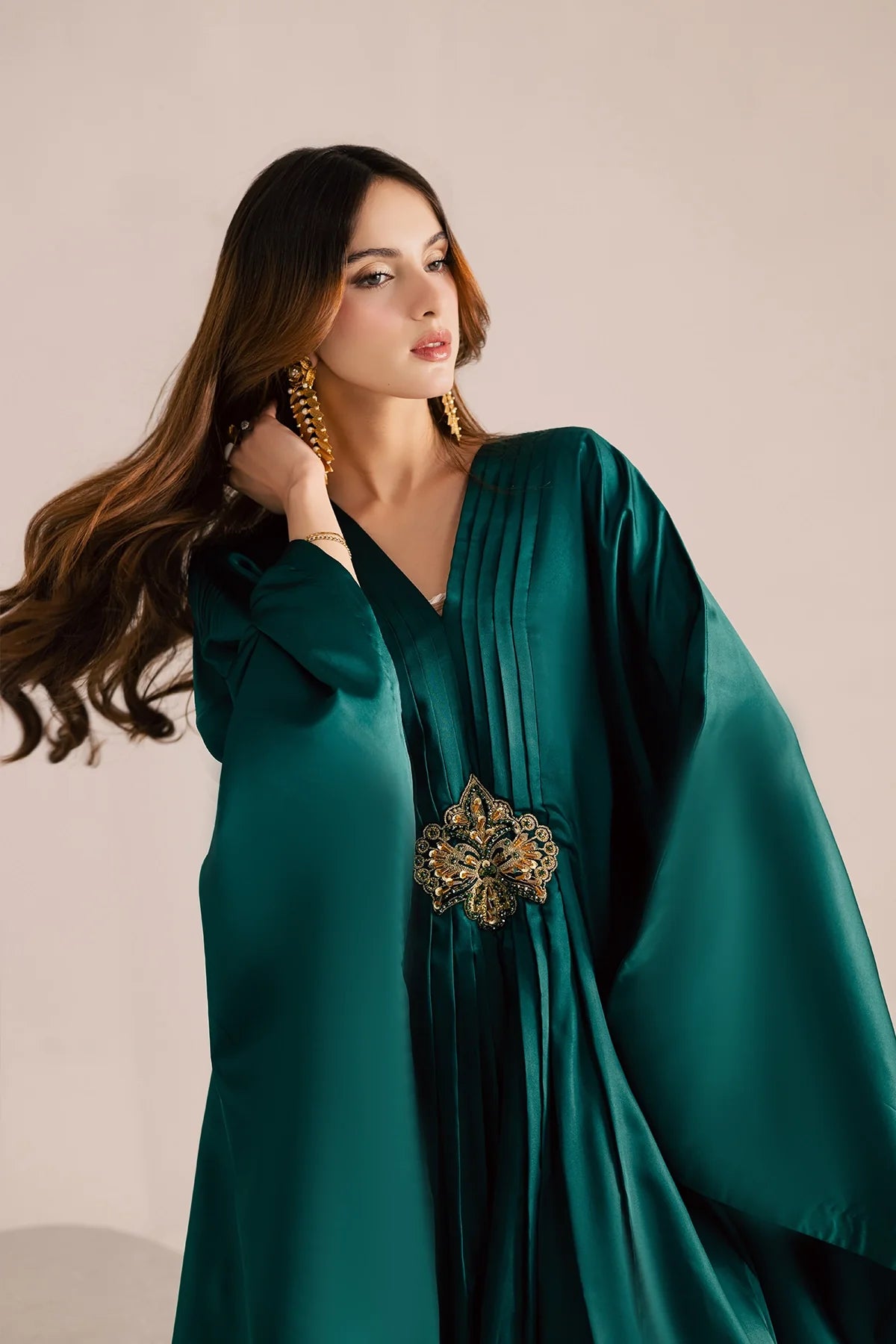 Vanya Original 1 Piece Abaya Emerald Green