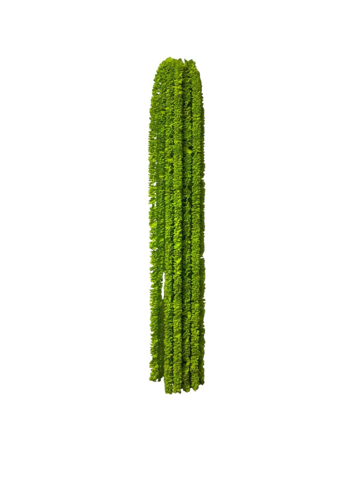 UK Based - 5ft Foam Floral Garlands (Pack of 12) (Light Green)
