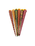 UK Based - 6 Decorated Mehndi Cones - NADRA Mehndi Cones